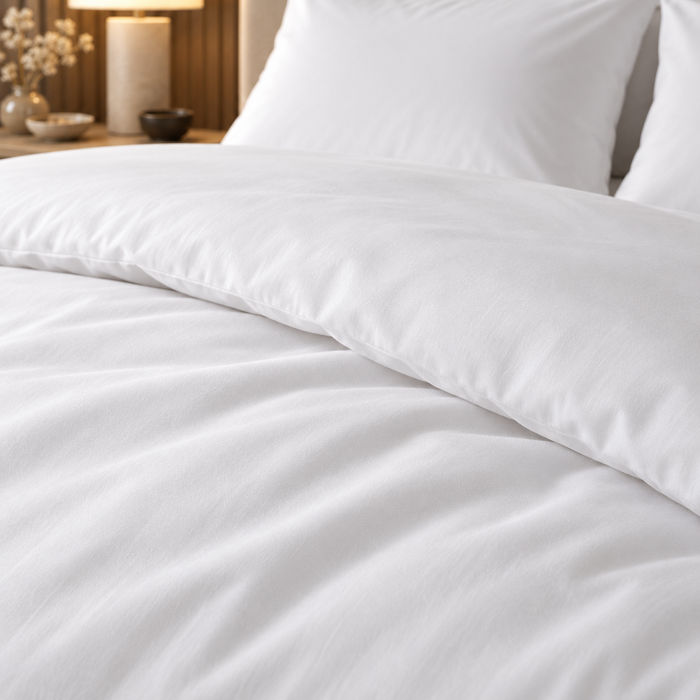 Housse de couette 140×200 cm - Percale de coton