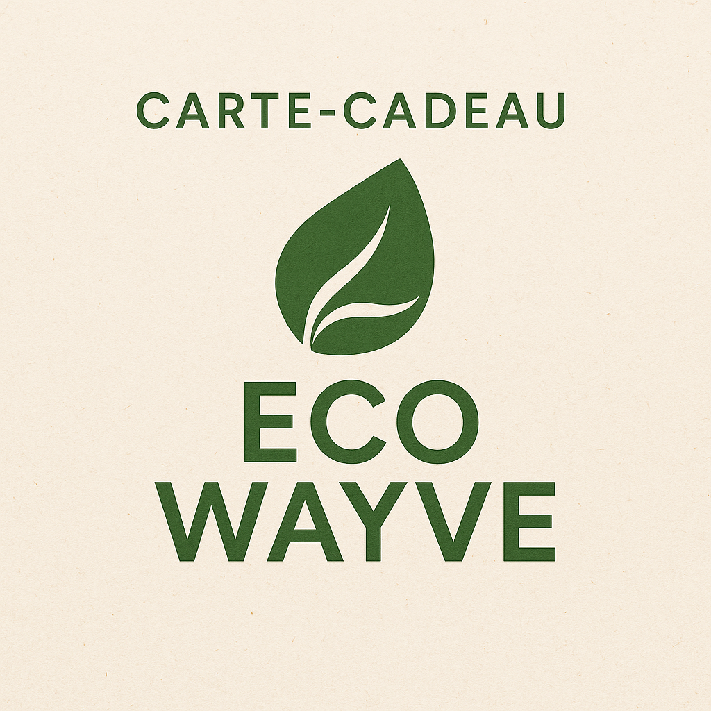 Offrez une carte‑cadeau Eco Wayve et soutenez une consommation responsable : linge hôtelier recyclé à choisir librement.