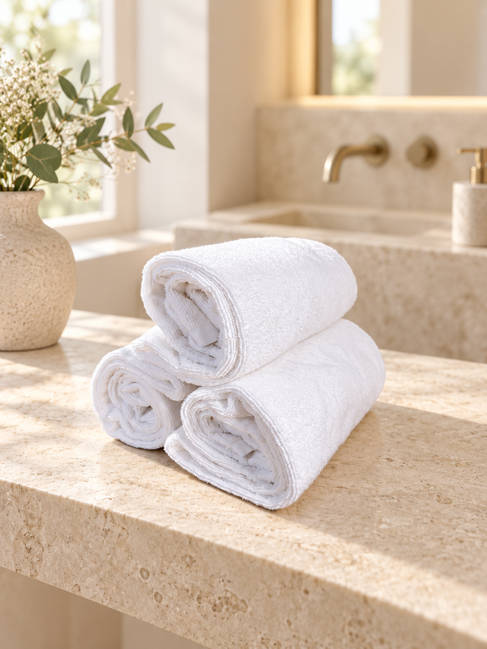 Serviette de toilette 45×90 cm - Gamme économique