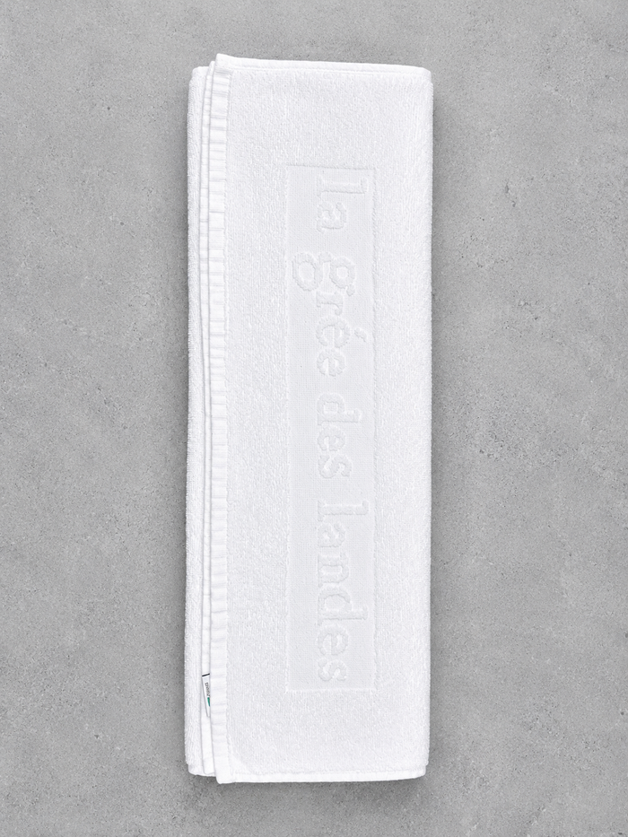 Serviette de toilette hôtelière 45 × 90 cm - Hôtels 4★ La Grée des Landes