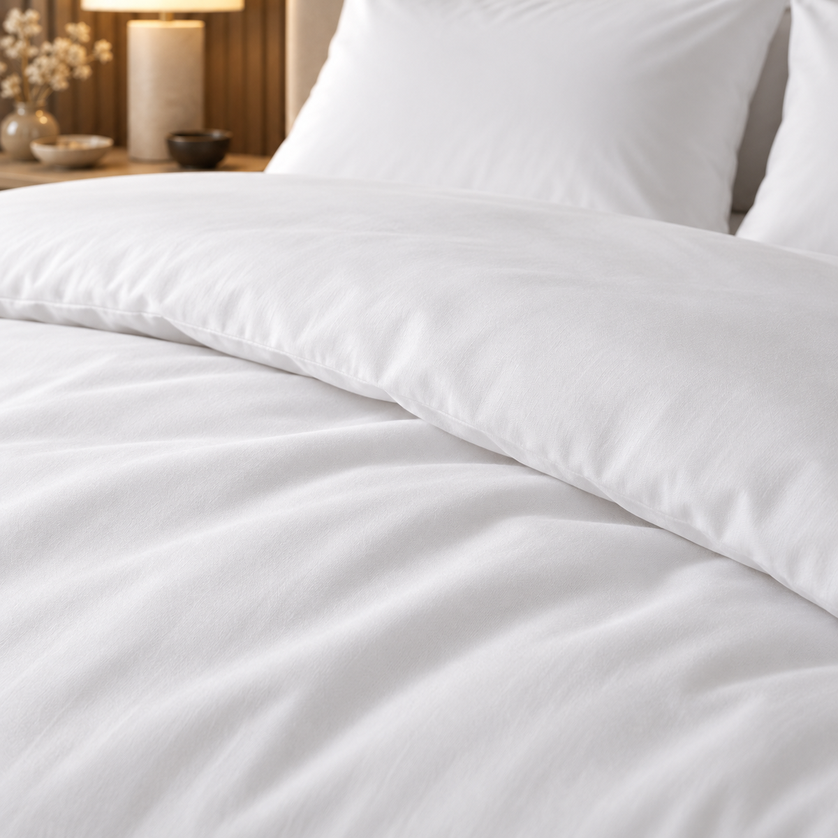 Housse de couette 140×200 cm - Percale de coton