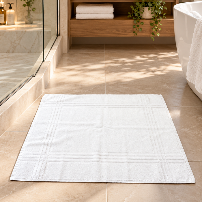 Tapis de bain 100% coton - Gamme économique