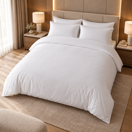 Housse de couette 140×200 cm - Percale de coton