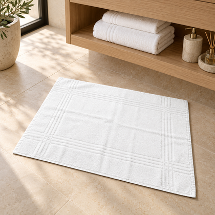 Tapis de bain 100% coton - Gamme économique