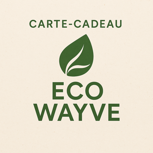 Offrez une carte‑cadeau Eco Wayve et soutenez une consommation responsable : linge hôtelier recyclé à choisir librement.
