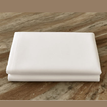 Drap Plat blanc professionnel – Polycoton – Linge d’Hôtel Haut de Gamme - Eco Wayve