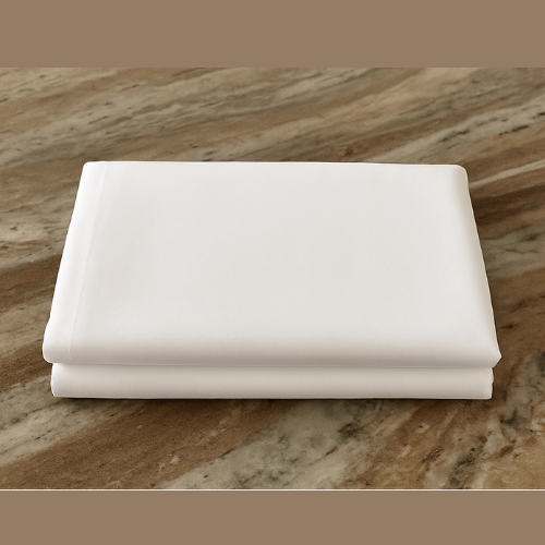 Drap Plat blanc professionnel – Polycoton – Linge d’Hôtel Haut de Gamme - Eco Wayve