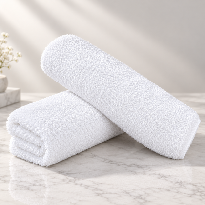 Drap de bain hôtelier premium blanc