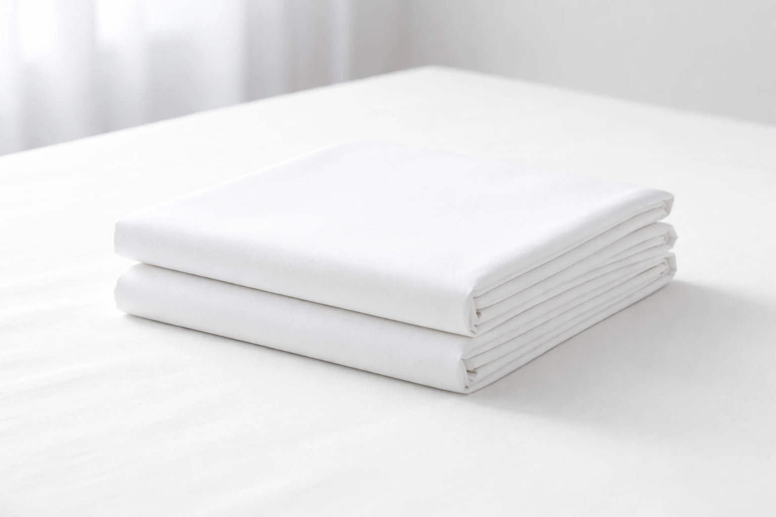 Drap Plat 180×290 Blanc Professionnel 1 Place - Qualité Hôtelière