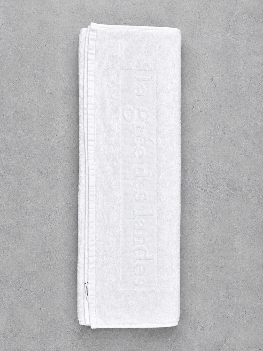 Serviette de toilette hôtelière 45 × 90 cm - Hôtels 4★ La Grée des Landes