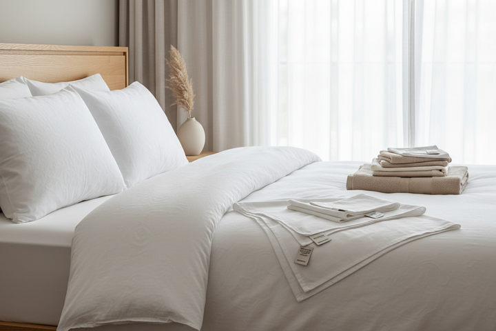 Housse de couette king size 240x260cm