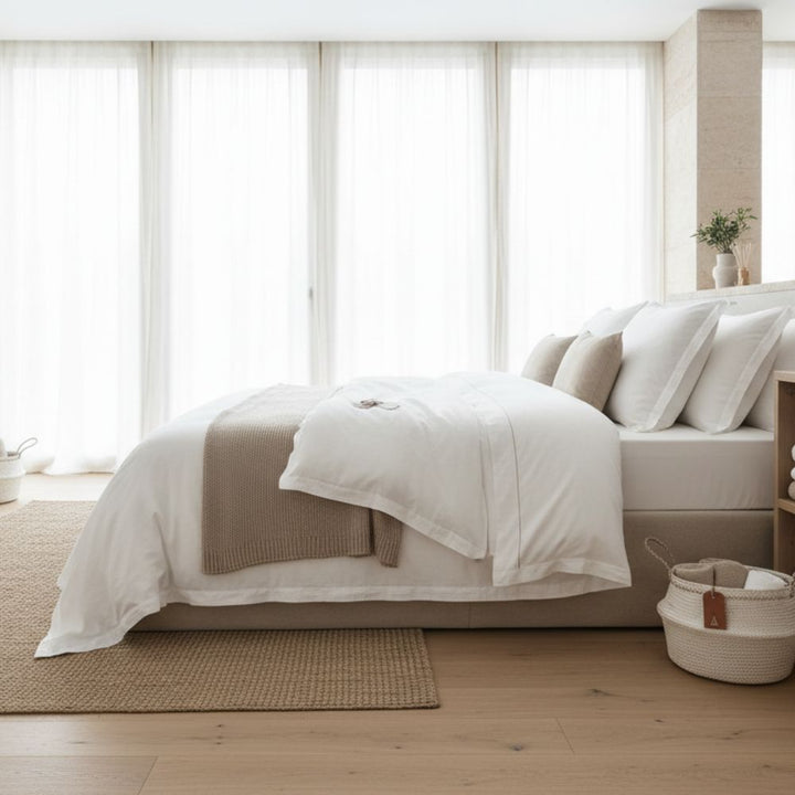 Housse de couette king size 240x260cm hotel