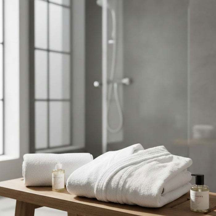 Peignoir de bain hôtelier